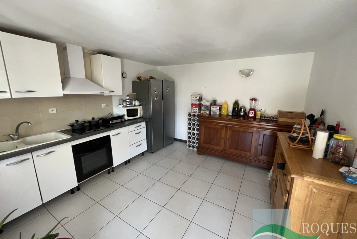 Appartement T4 avec terrasse, jardin et garage à Millau 