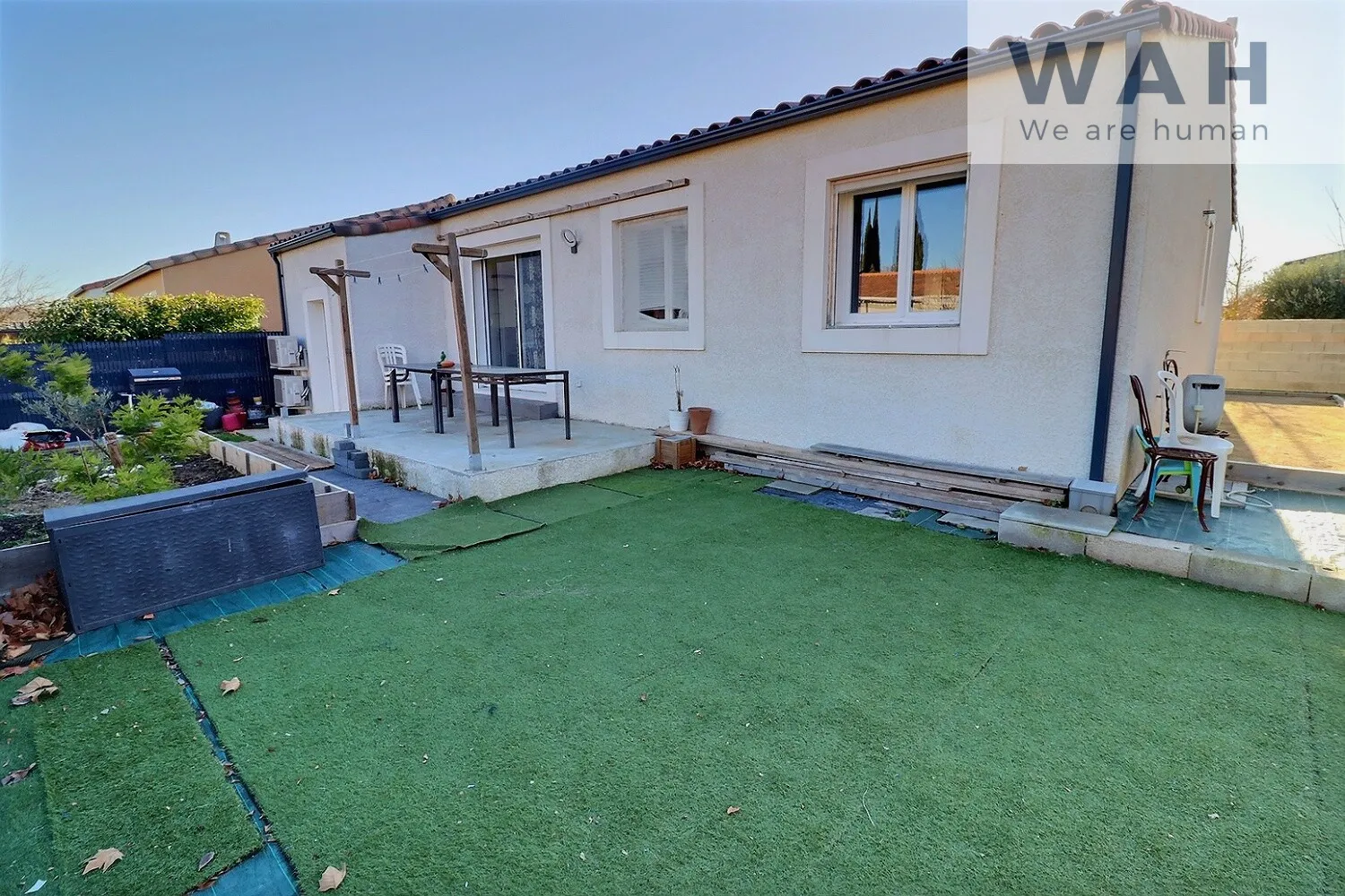 Vente Villa Plain Pied 4 Pièces à Plaissan 