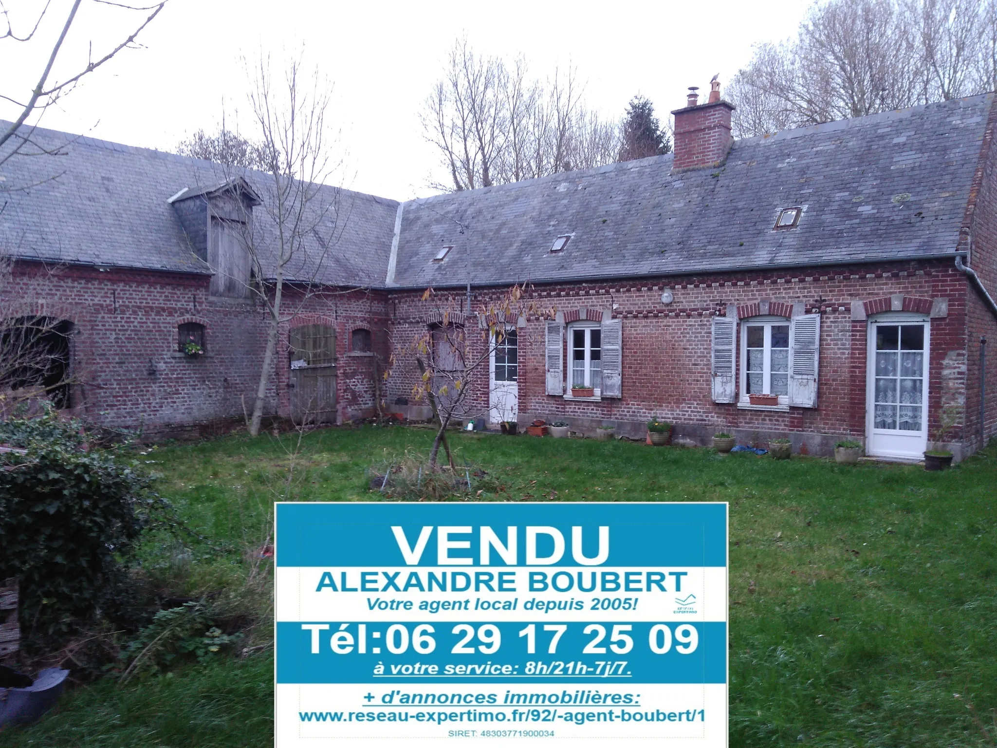 Corps de ferme à réhabiliter à proximité de Saint Valery sur Somme 