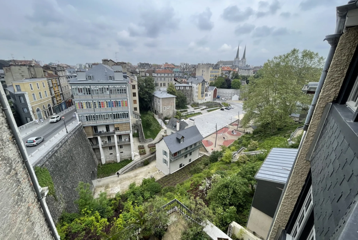 Appartement à vendre à Pau - Vue dégagée - Quartier historique 