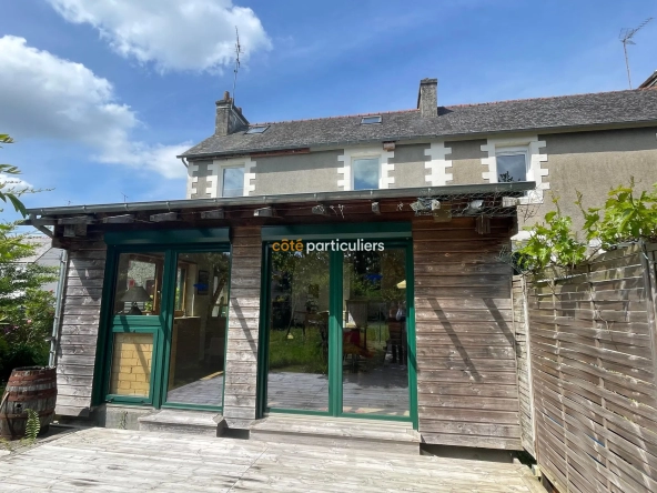 Maison à vendre à Pontivy - Charmante maison lumineuse avec jardin privé