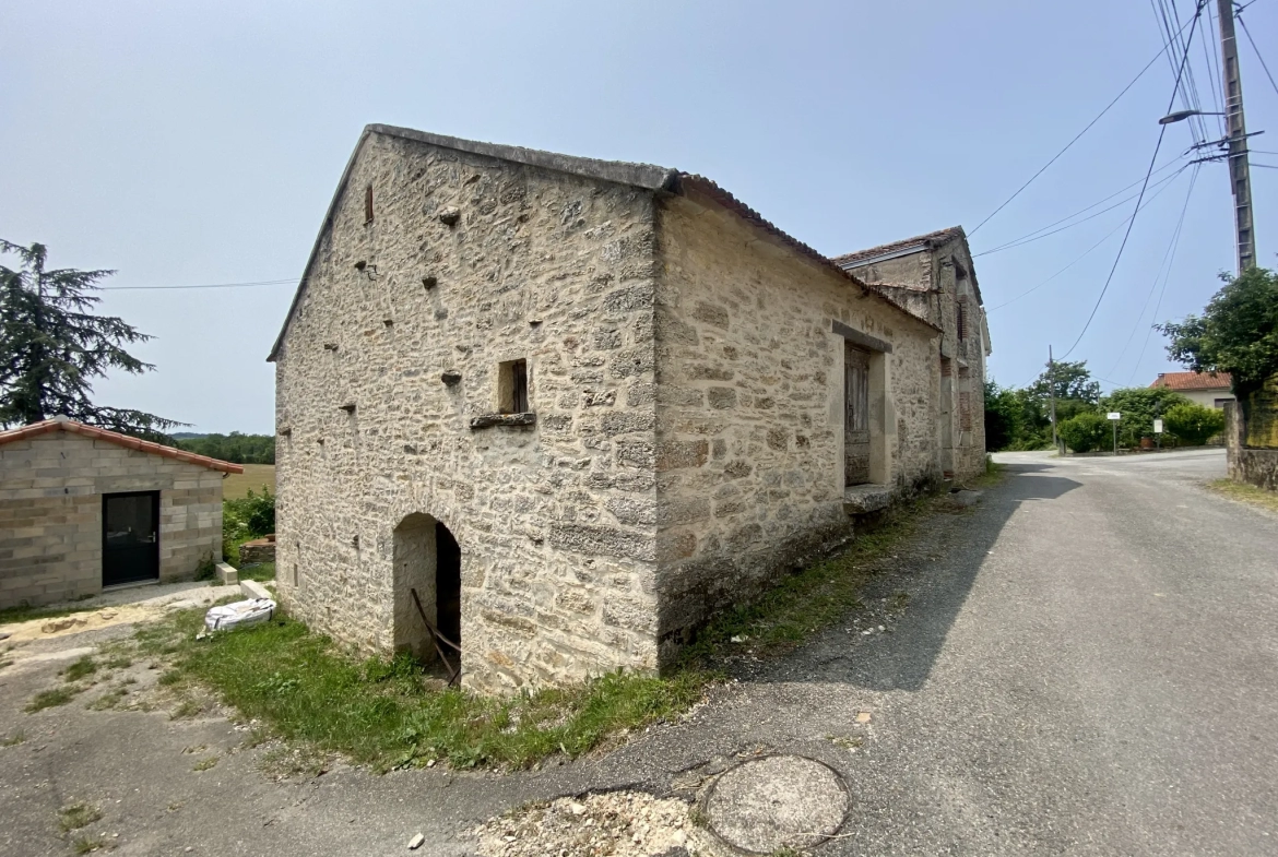 Grange à restaurer à Cahors 