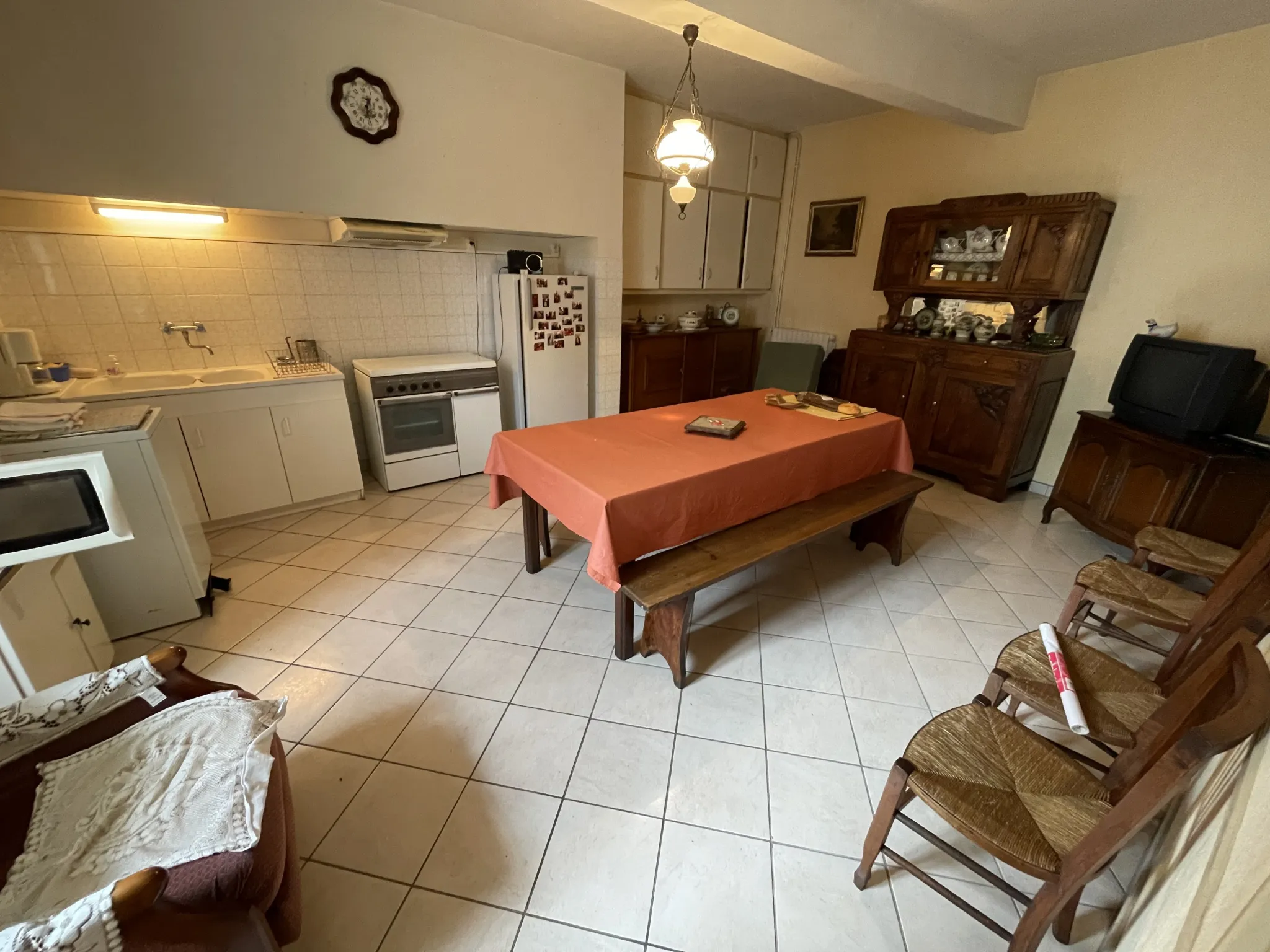 Maison ancienne avec grange à vendre à 5 min de Tarbes 