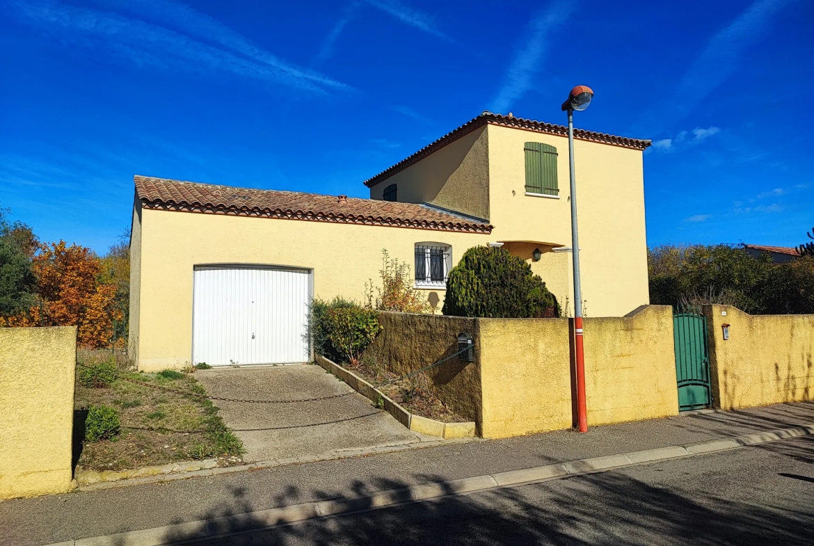 Villa avec jardin dans le village du Minervois 