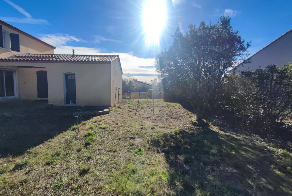 Villa avec jardin dans le village du Minervois 