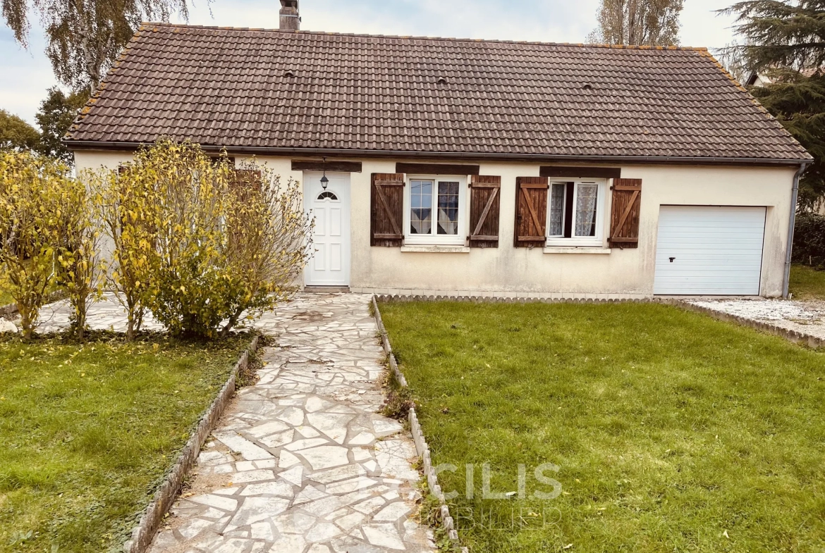 Maison de plain-pied avec 3 chambres à St pierre du bu 