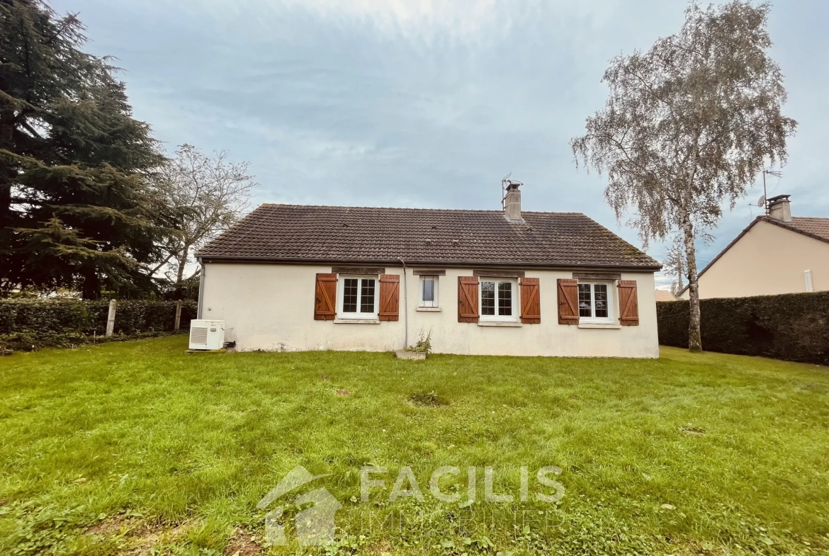 Maison de plain-pied avec 3 chambres à St pierre du bu 