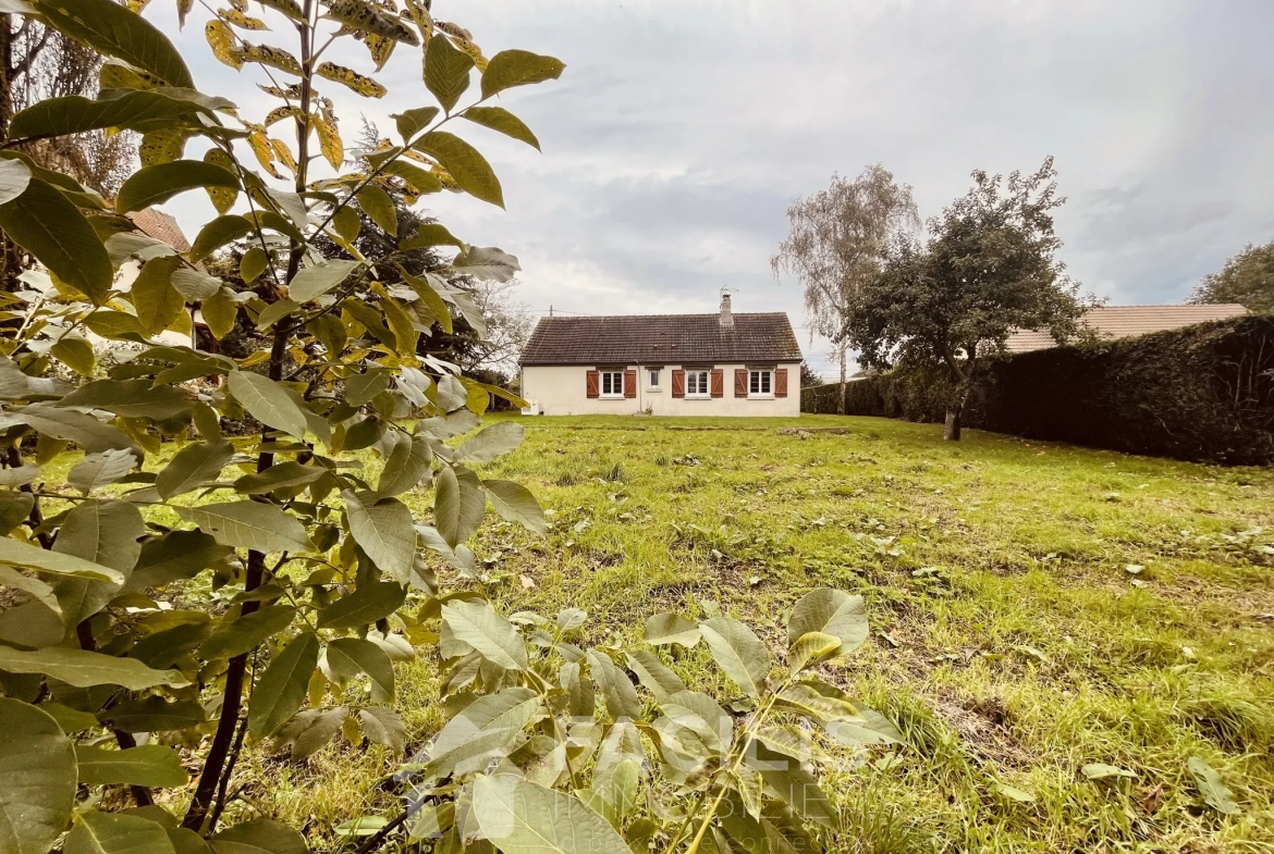 Maison de plain-pied avec 3 chambres à St pierre du bu 