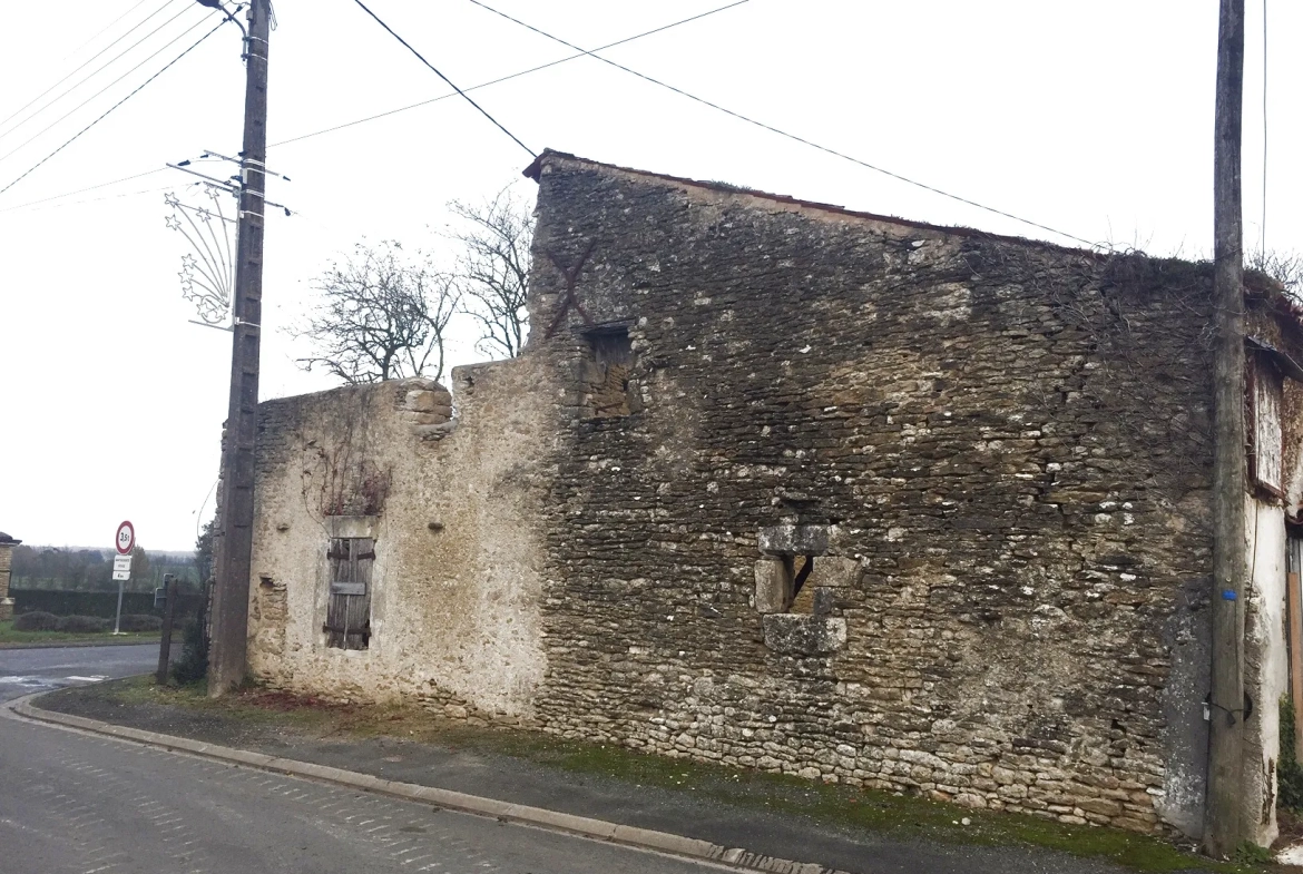 10 MN de Surgères Commune La Devise Maison à REHABILITER Maison 1 pièce(s) à Vandre 