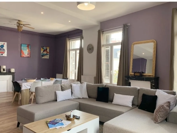 Appartement rénové de 100m2 à Vichy