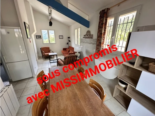 Appartement 3 pièces en duplex avec terrasse et jardinet à Seranon - Secteur Haut Pays