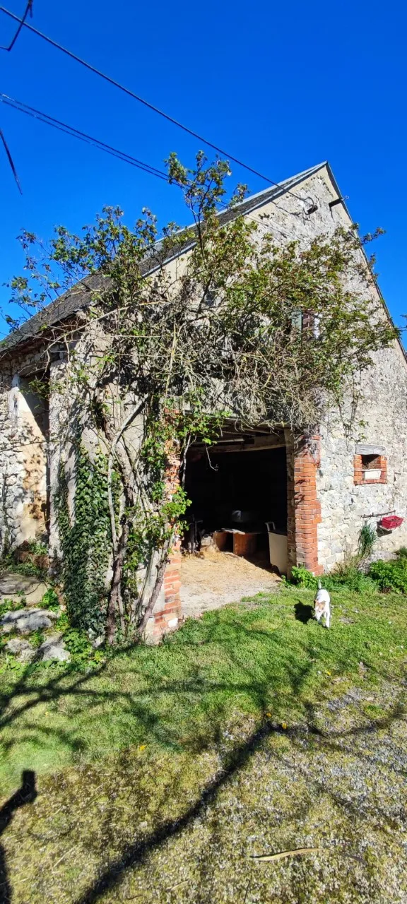 REF 222653 - Maison ancienne pleine de charme à Auneau (28700) avec magnifique grange sur un terrain sans vis-à-vis 