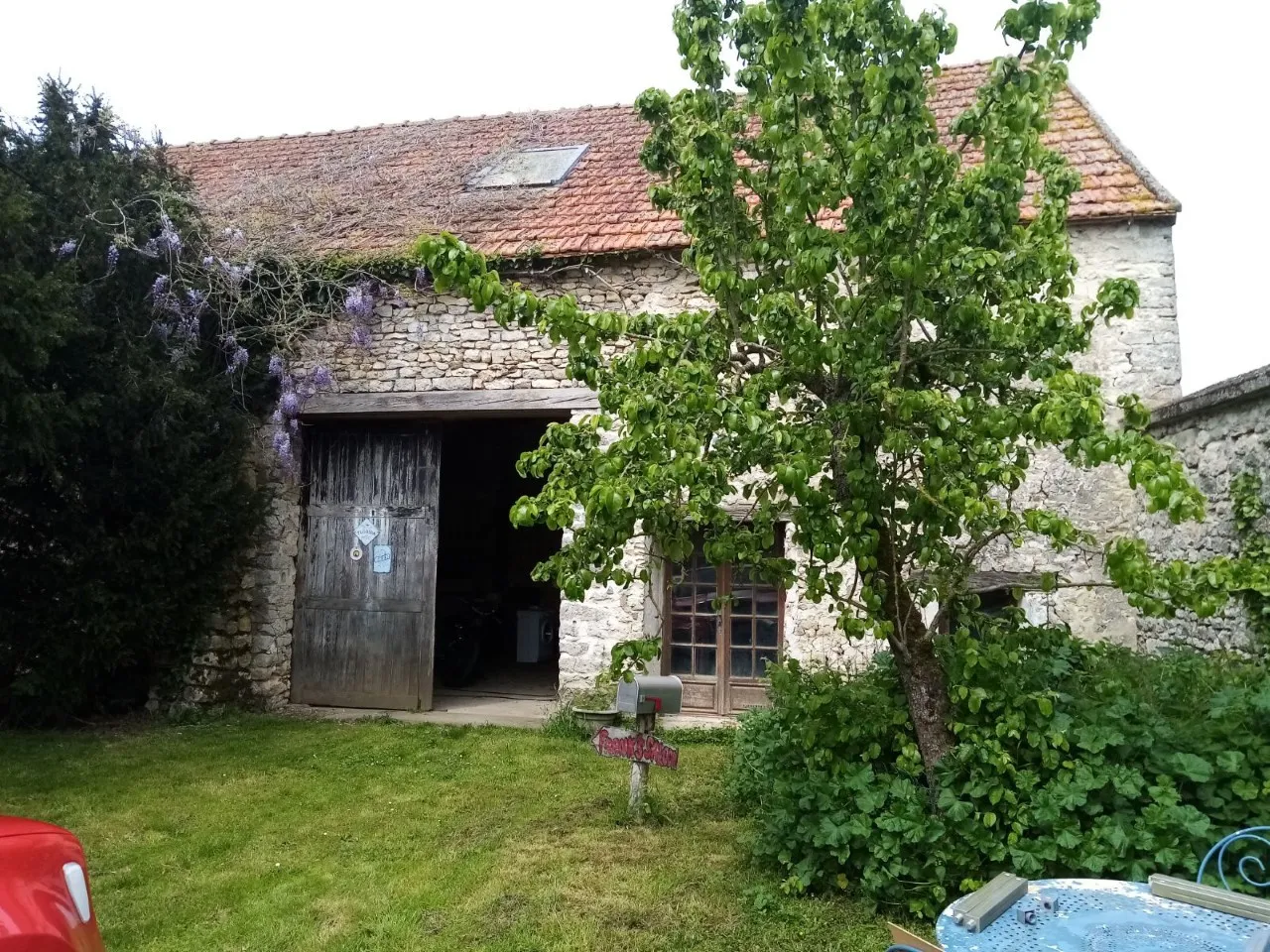 REF 222653 - Maison ancienne pleine de charme à Auneau (28700) avec magnifique grange sur un terrain sans vis-à-vis 