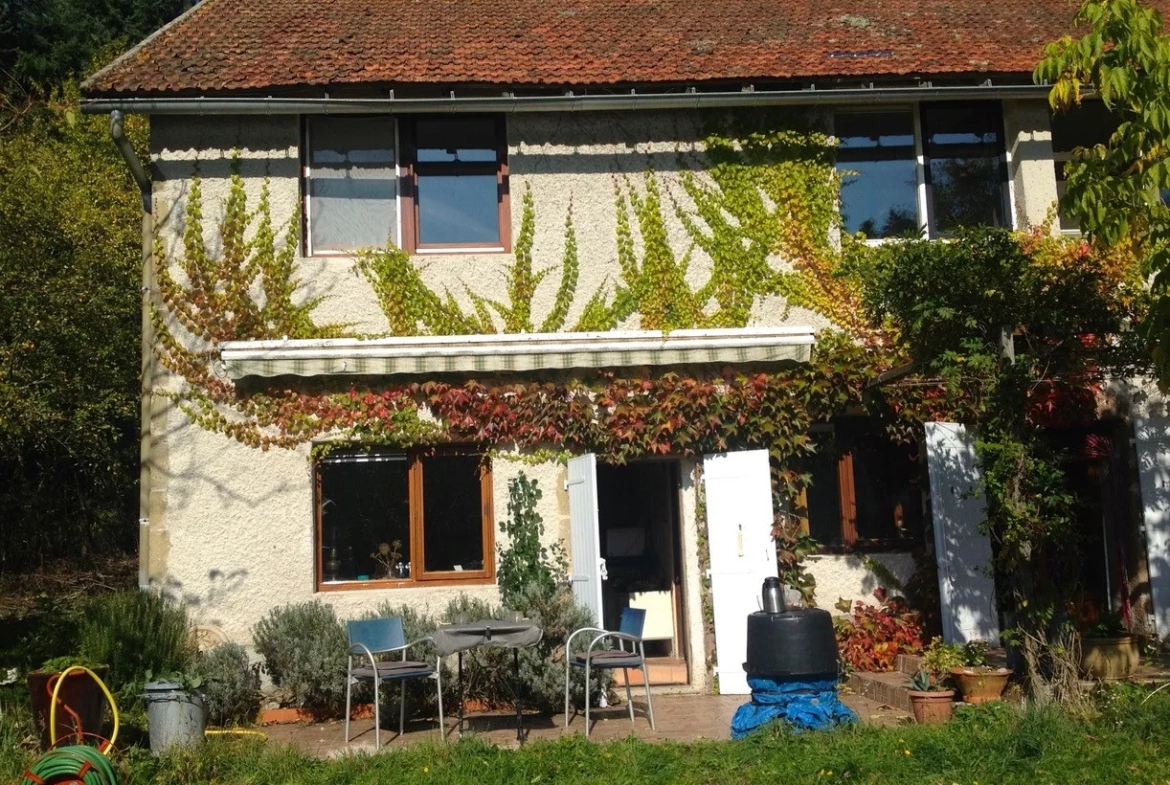 Maison spacieuse à Loddes avec grange attenante sur 4888m2 de terrain 