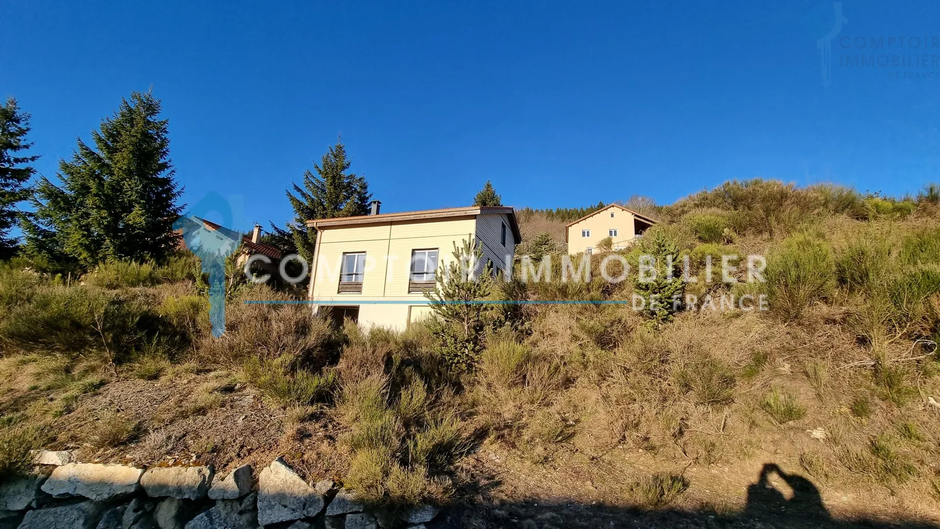 Maison à ossature bois de 116 m2 à Saint-Cirgues-en-Montagne 