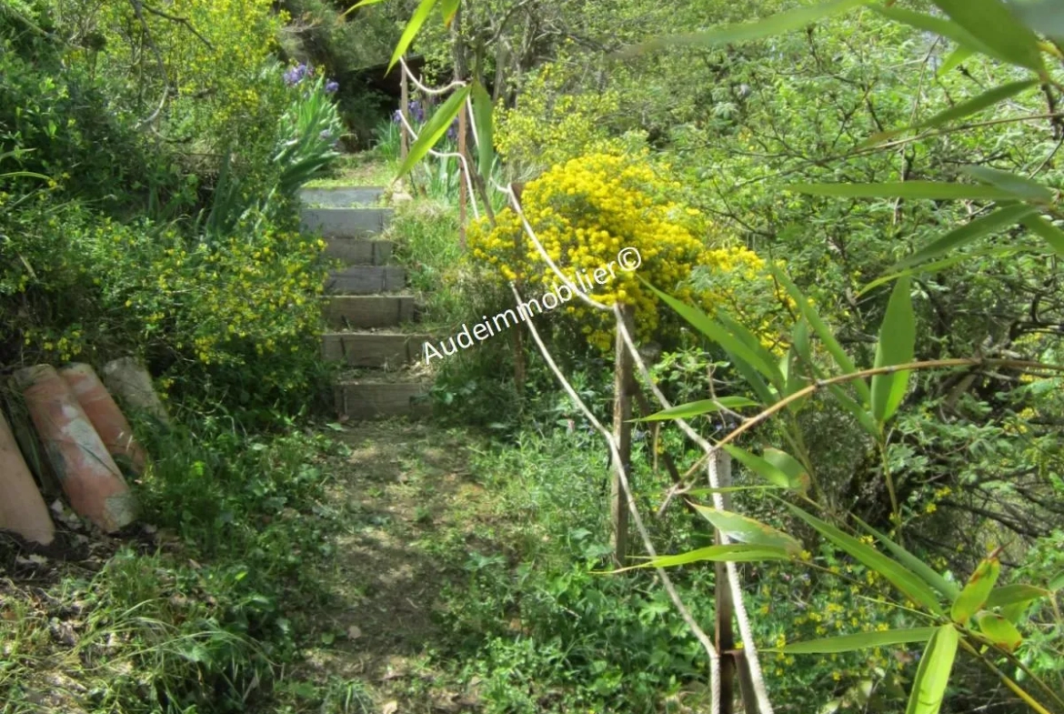 Maison en pierres avec jardin à Limoux 