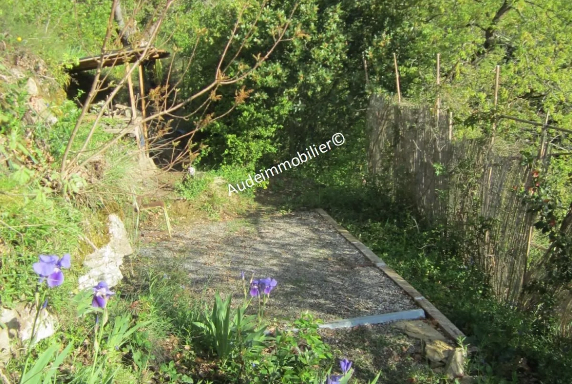 Maison en pierres avec jardin à Limoux 