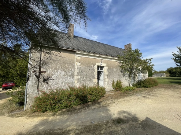 Proche Noyant - Maison de village à rénover avec garage et terrain