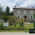 Maison en pierre de 135m2 avec garage et terrain à La Réole