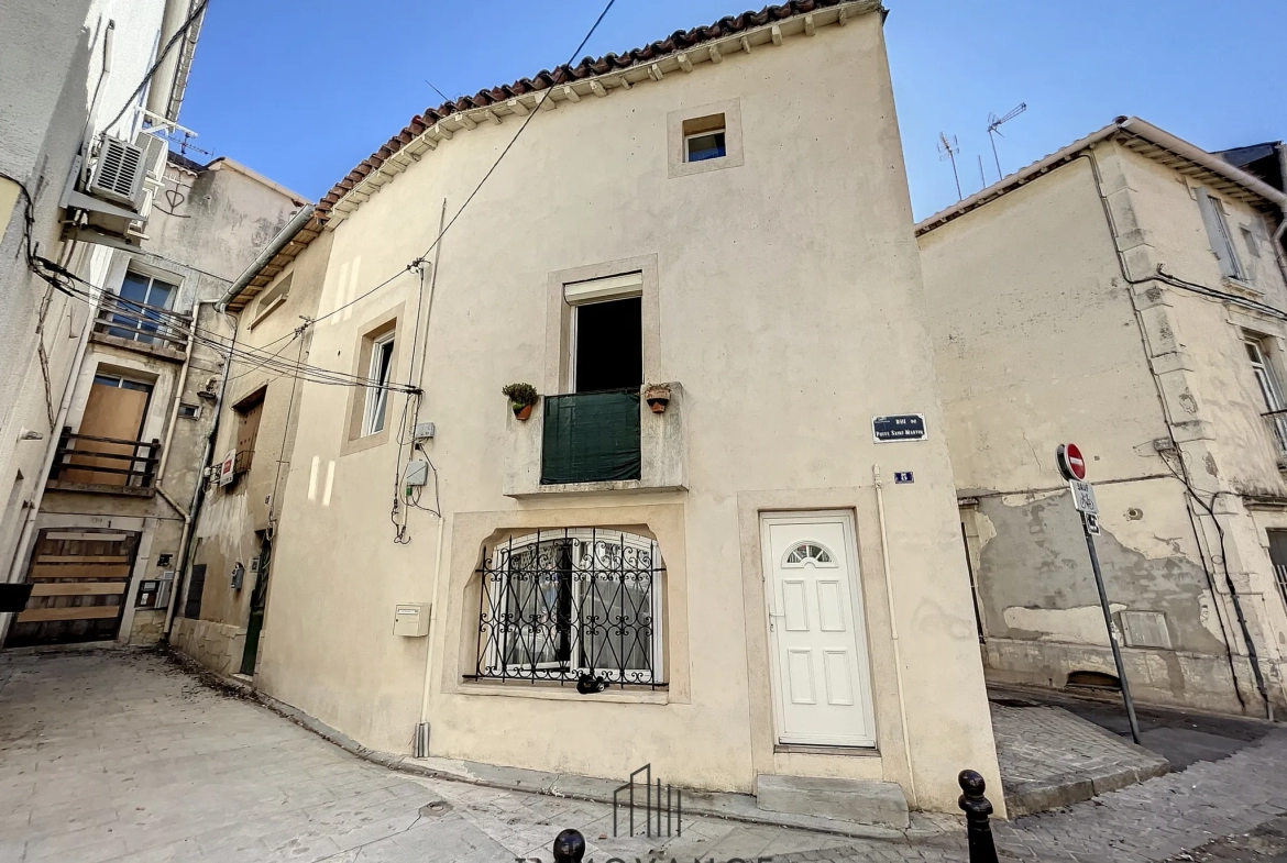 Frontignan maison de village 4 pièces de 110m2 