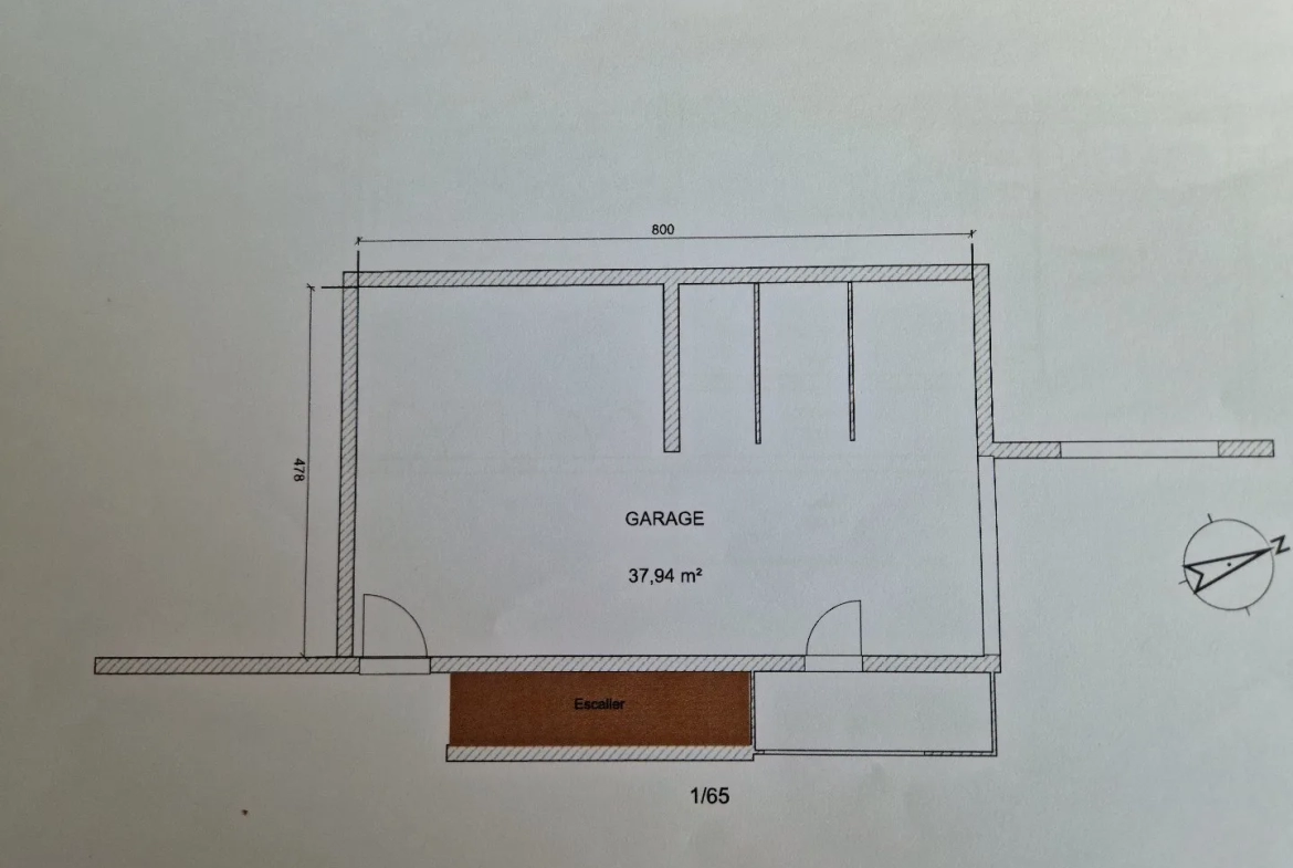 Maison 4 faces sur terrain boisé de plus de 1000m2 à Sorede 