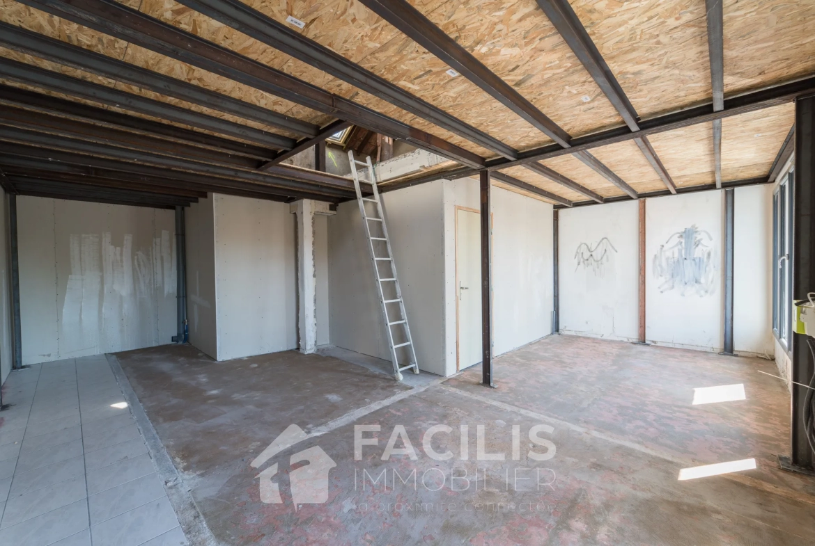 Poitiers Chilvert - Plateau brut en duplex de 85m2 