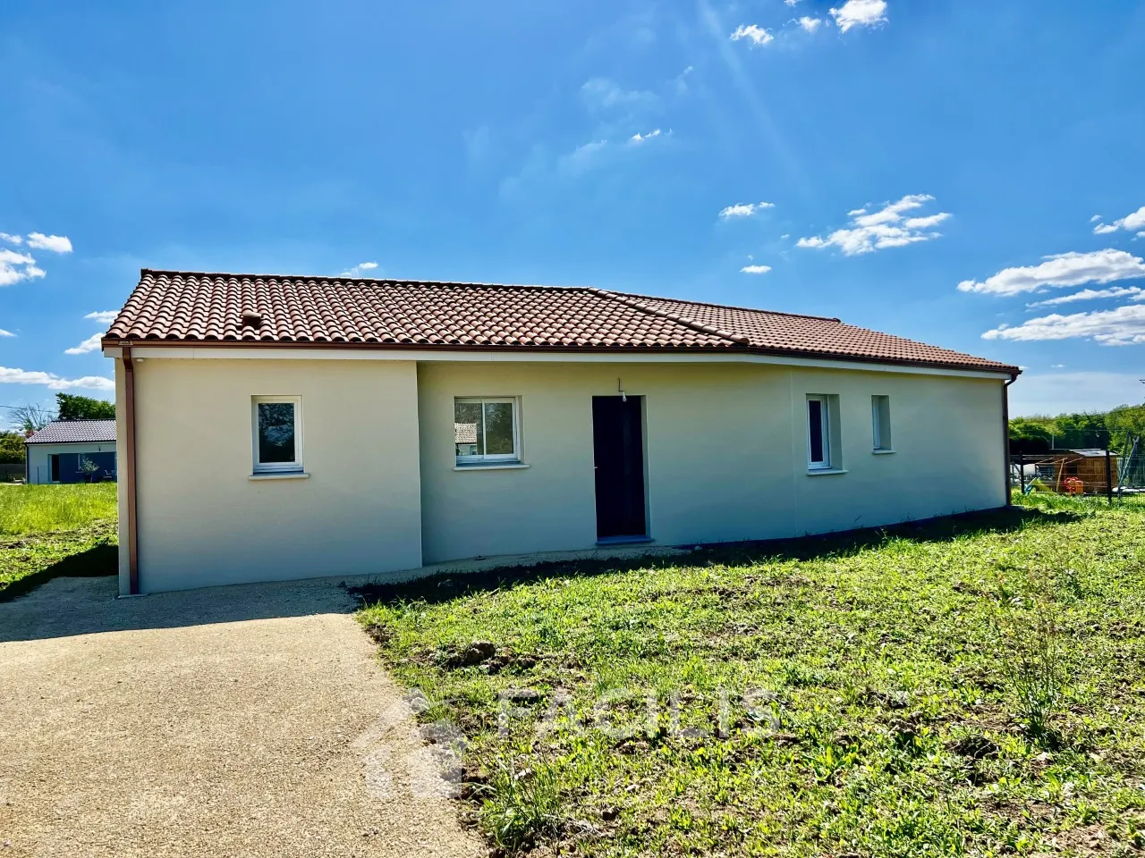 ARCHIGNY - Maison neuve achevée - 4 chambres - Terrain 1 288 m2 