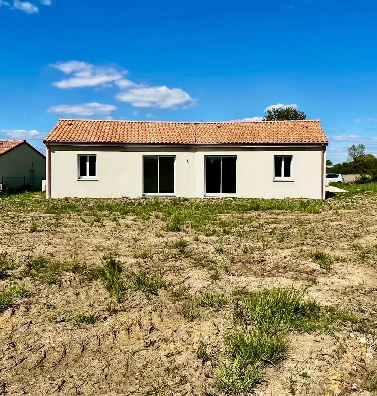 ARCHIGNY - Maison neuve achevée - 4 chambres - Terrain 1 288 m2 