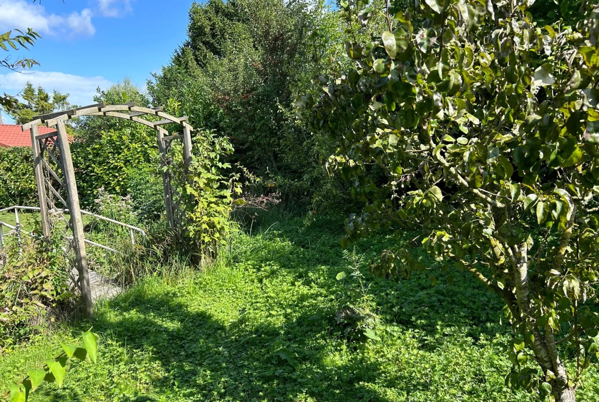 Chalet avec étang à vendre à Longpré-les-corps-saints 