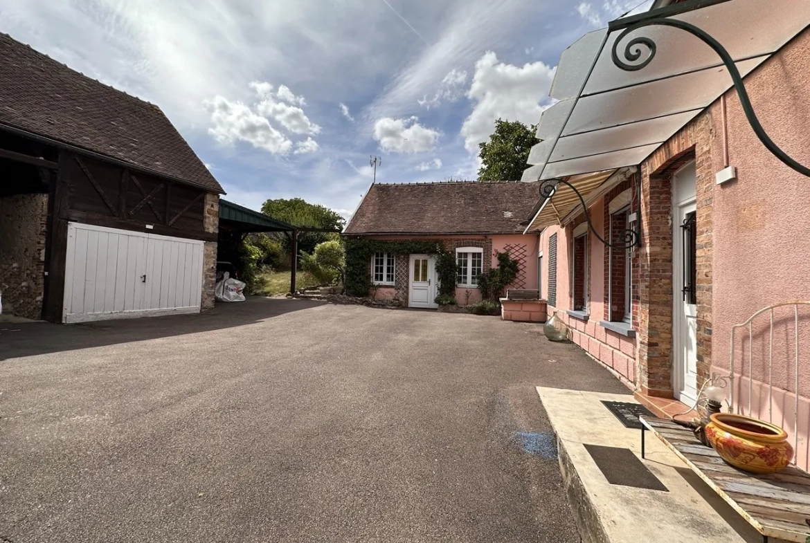 Entre Nogent-sur-Seine et Thorigny-sur-Oreuse - Fermette avec jardin clos et arboré 