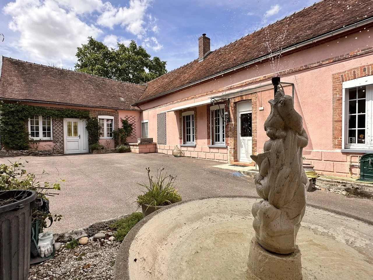 Entre Nogent-sur-Seine et Thorigny-sur-Oreuse - Fermette avec jardin clos et arboré 