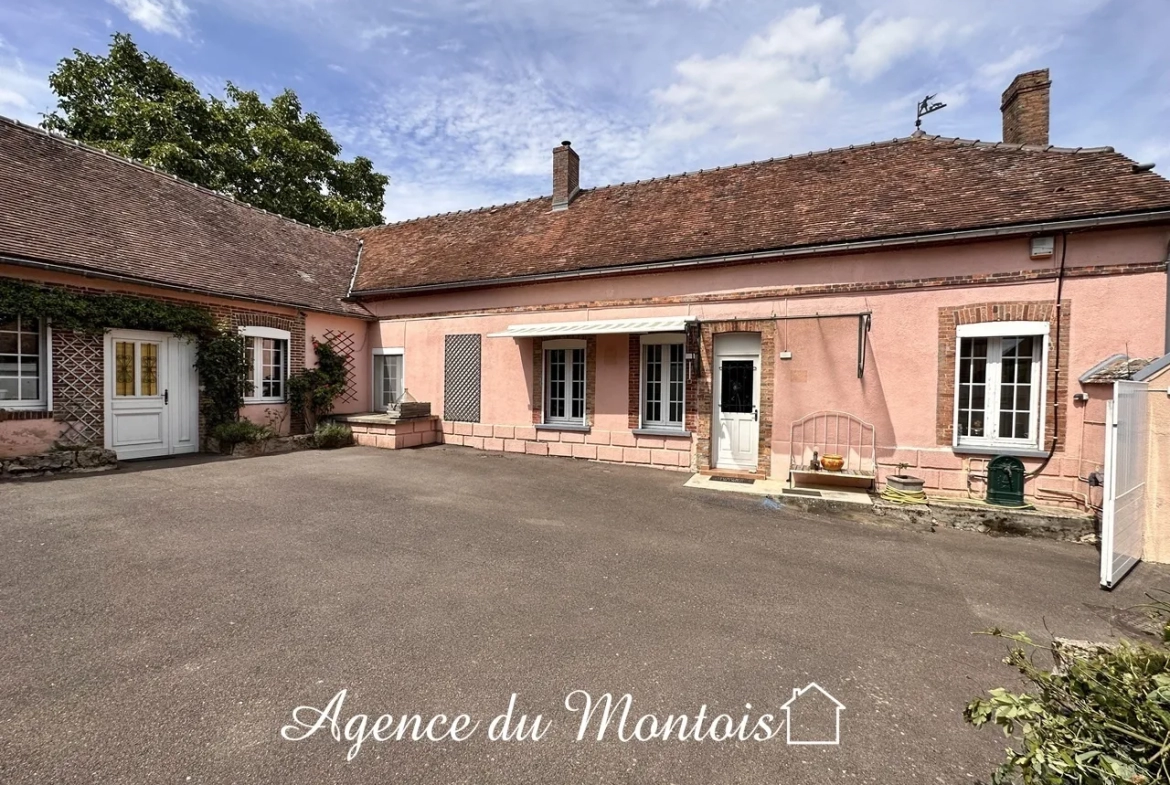 Entre Nogent-sur-Seine et Thorigny-sur-Oreuse - Fermette avec jardin clos et arboré 