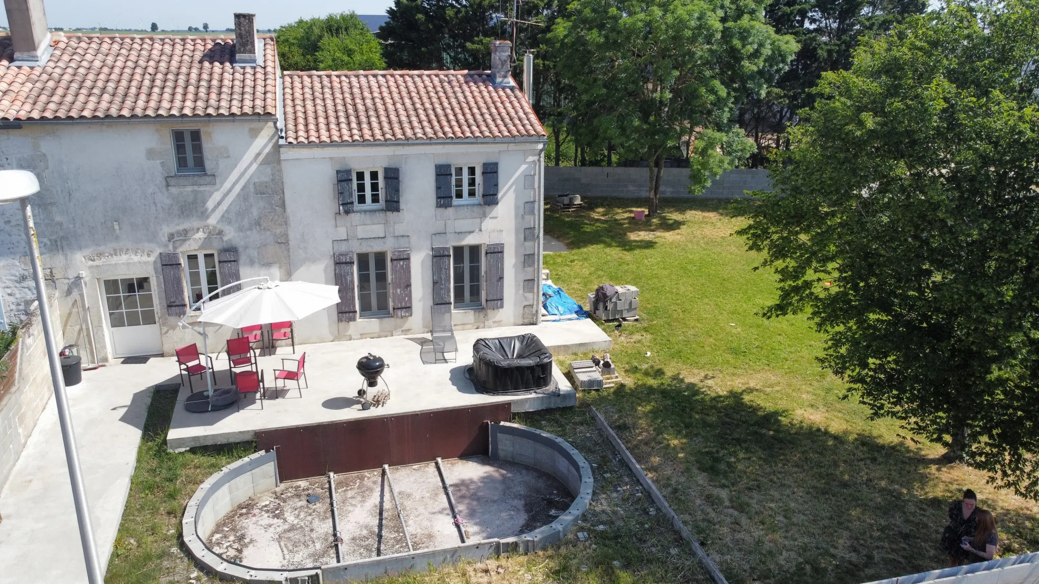 Maison Charentaise 4 Chambres à Puy-du-Lac 