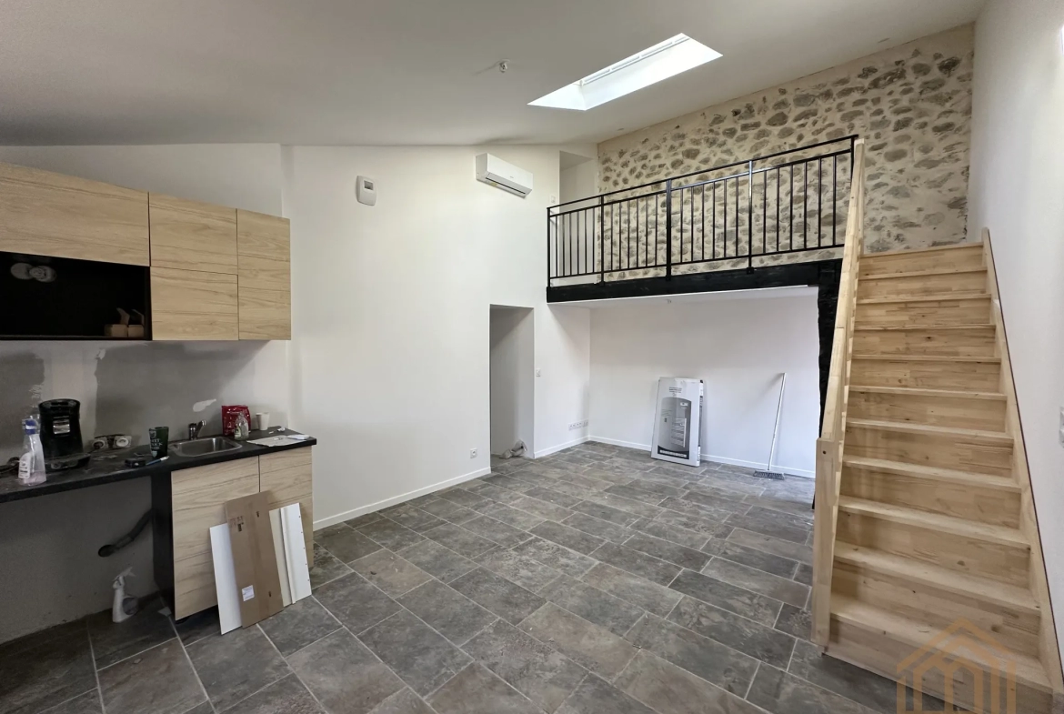 Appartement avec jardin à Châteauneuf-De-Chabre 