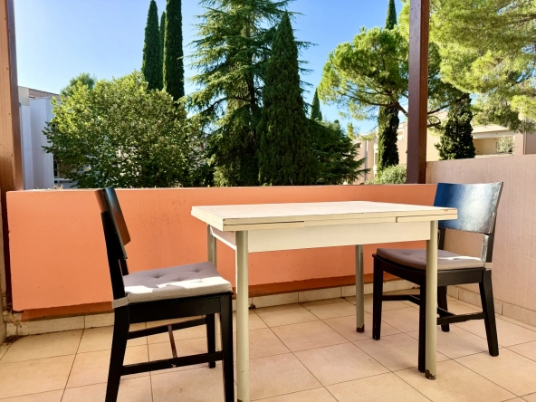 T1 de 30 m2 avec terrasse et stationnement à Montpellier Aiguelongue