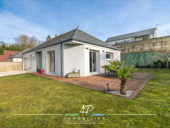 Maison de plain-pied, 3 chambres à Beire-le-Chatel