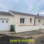 Pavillon de plain pied à Niort avec 3 chambres, jardin et garages