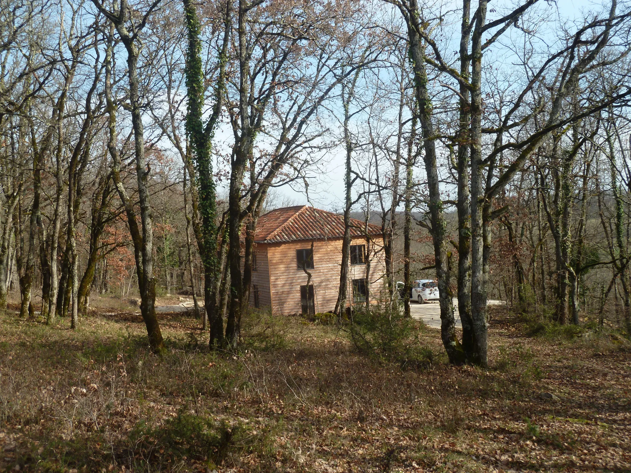 Maison ossature bois à rénover au cœur de la nature 