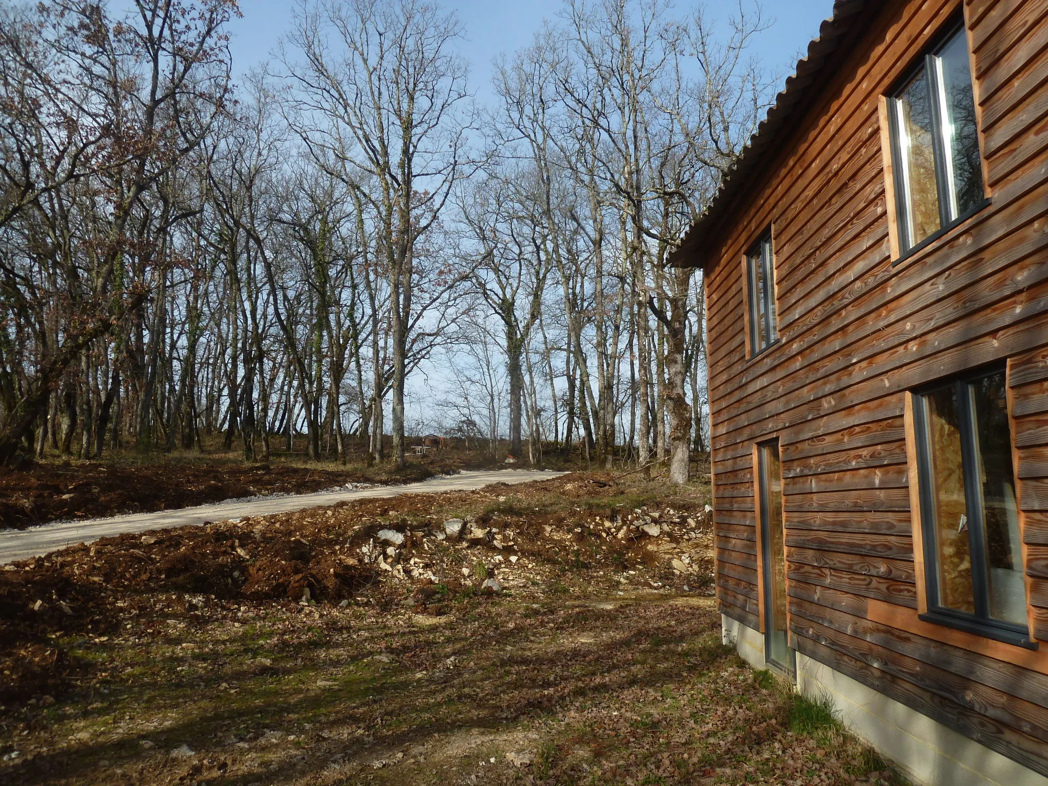 Maison ossature bois à rénover au cœur de la nature 