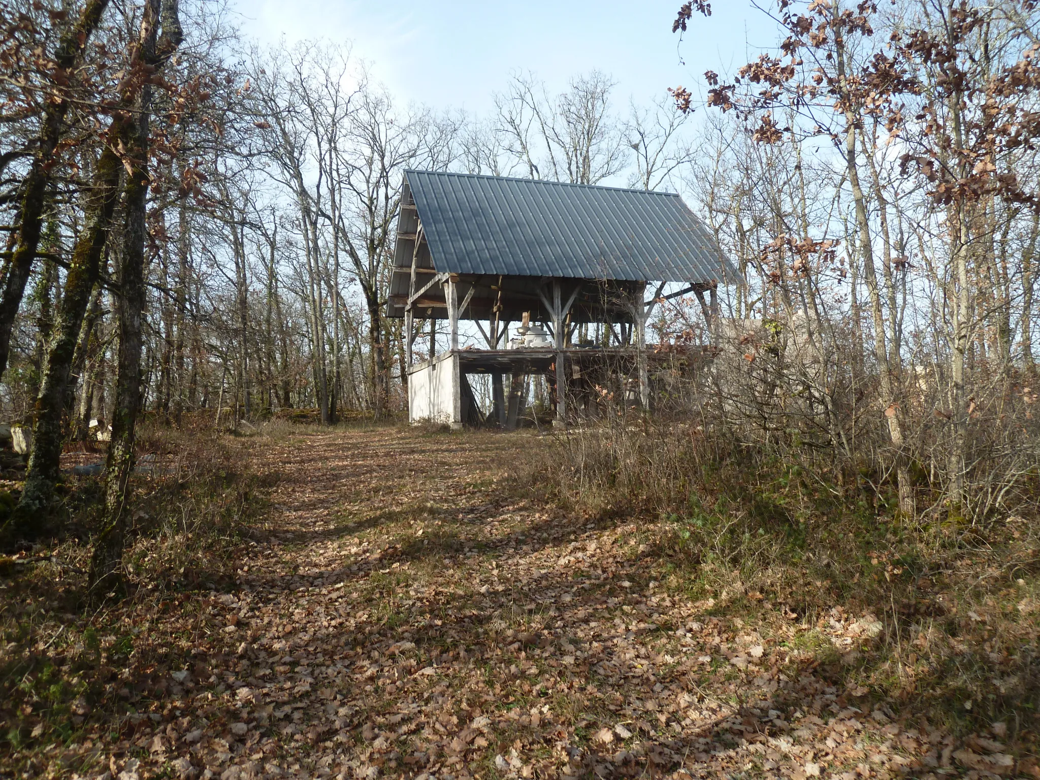 Maison ossature bois à rénover au cœur de la nature 