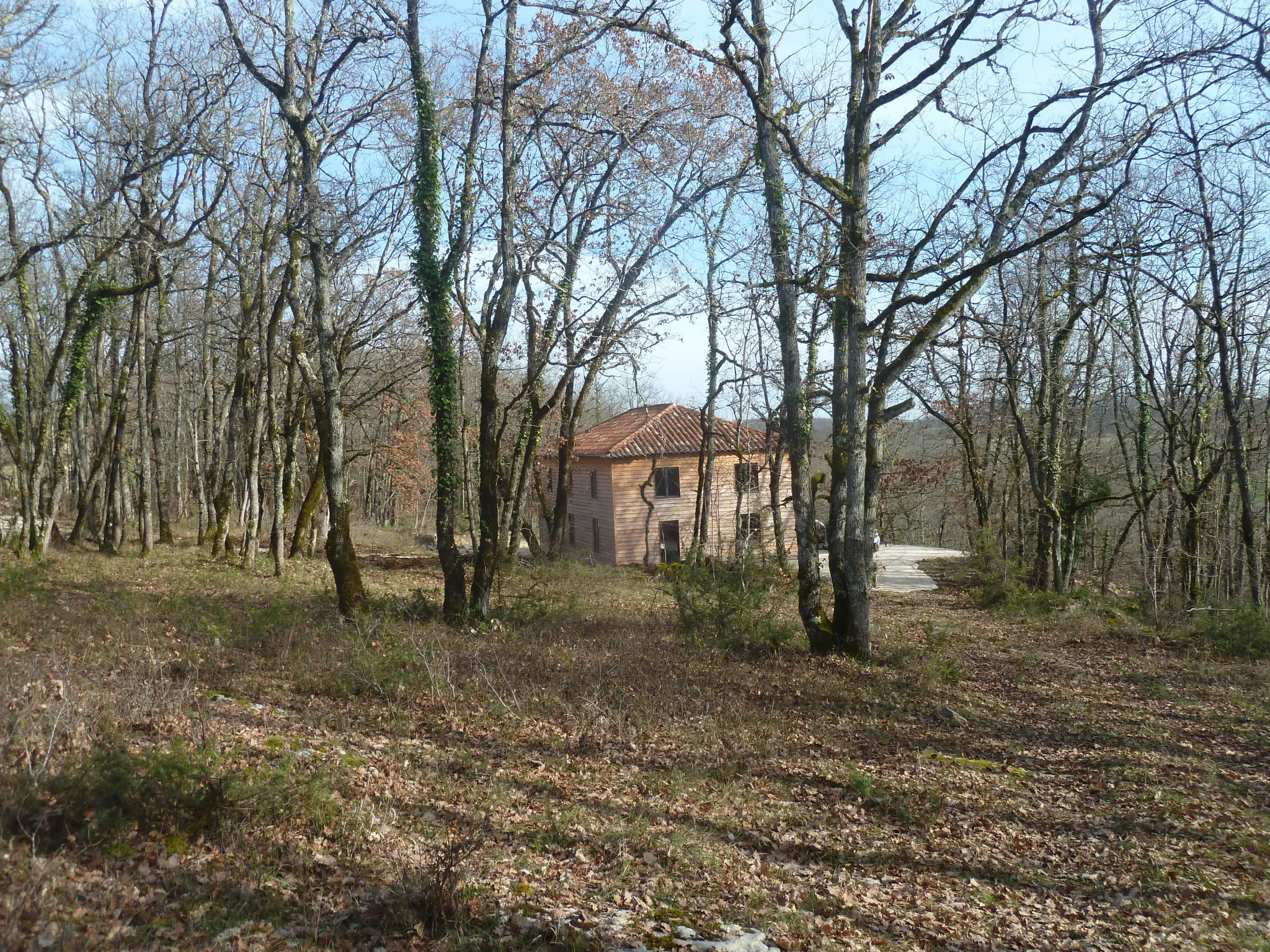 Maison ossature bois à rénover au cœur de la nature 