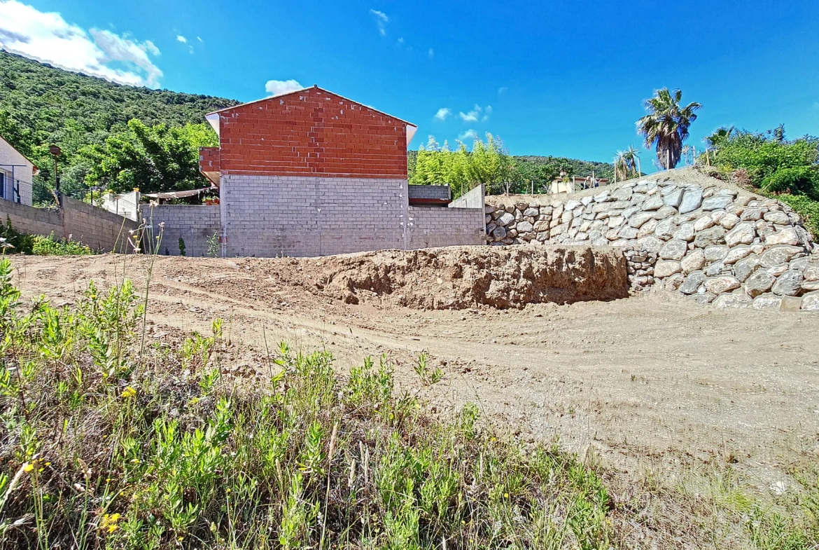 Terrain à bâtir à CERET - Vue dégagée sur la ville - 466 m2 