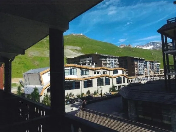 Studio for Sale in Tignes with Balcony and Ski Locker