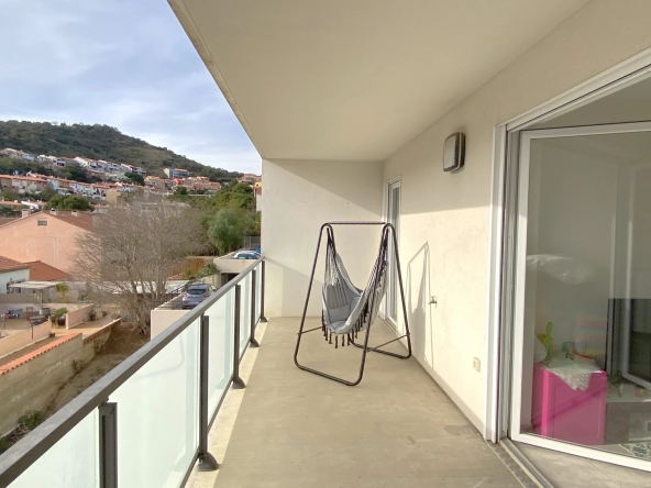 Appartement T2 avec terrasse et parking à Port-Vendres