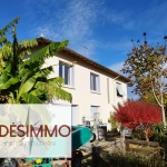 Maison T6 de 105m² hab. sur 2 niveaux avec garage et jardin à St Sulpice sur Lèze