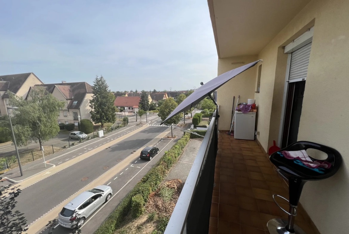 Appartement 4 pièces avec garage à Colmar 