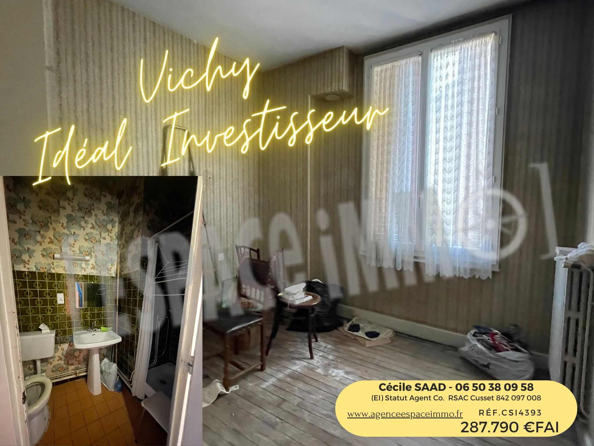 Immeuble de 6 appartements - Vente à Vichy 