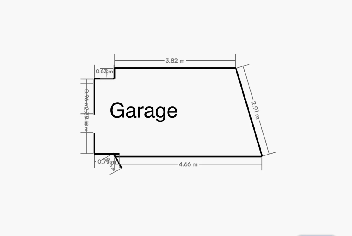 Appartement deux pièces à Magagnosc avec garage 