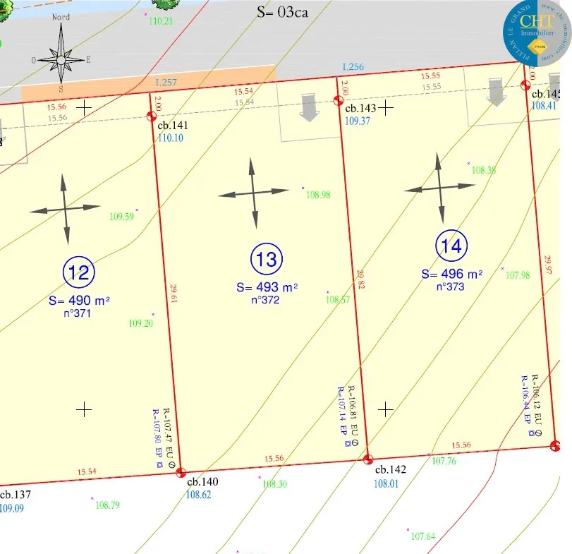 Terrain d'environ 493m2 à Beignon à acheter avec CHT IMMOBILIER 