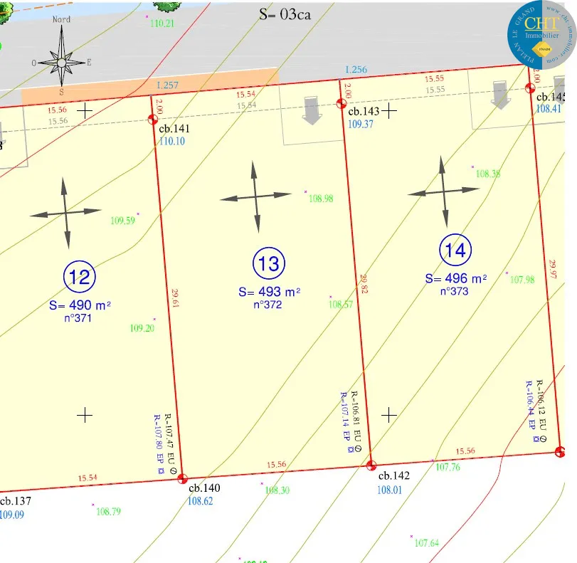 Terrain d'environ 493m2 à Beignon à acheter avec CHT IMMOBILIER 